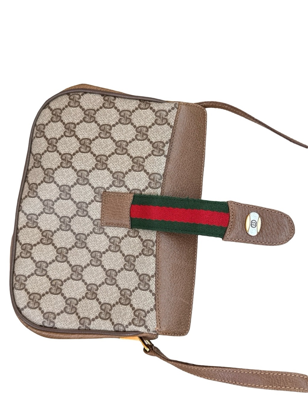Authentic Gucci Ophidia Style Vintage GG Supreme Mini Crossbody Bag Sherryline - Picture 16 of 17